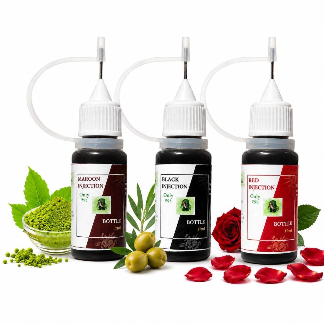 Henna Injection Bottle (17ml) | Halal Mehandi Nail Care