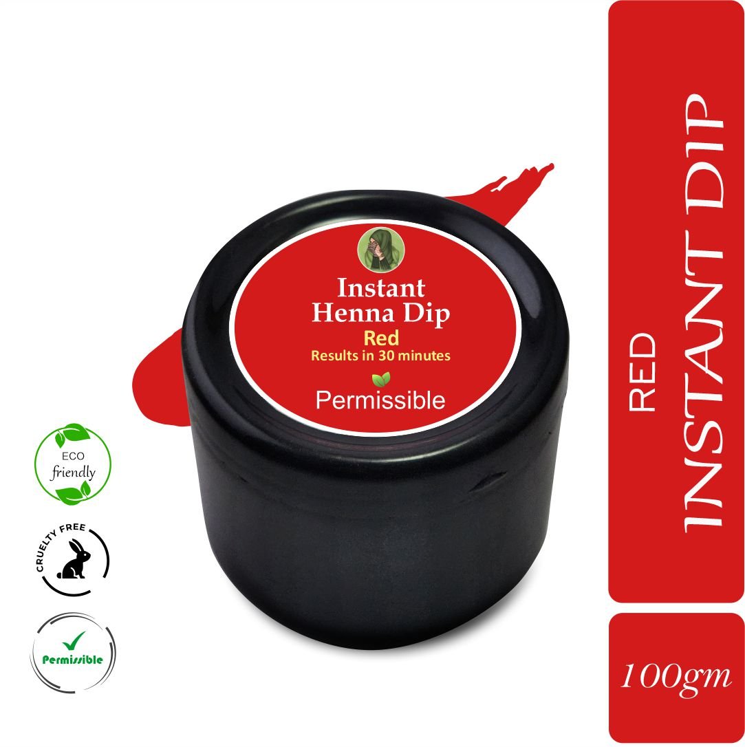 Instant Henna Dip (100 gm)- Red