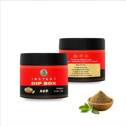 Instant Red Henna Dip Box (100gm) img1- queenofhenna