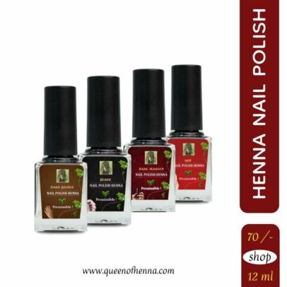 Henna Nail Polish- 4 COLORS img1- queenofhenna
