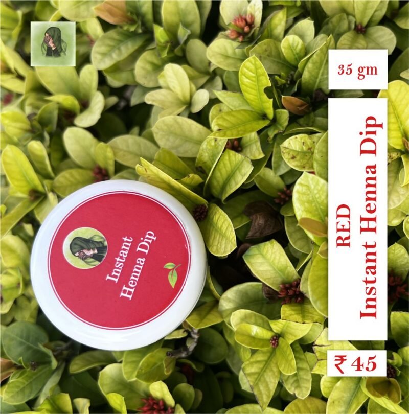 Red Instant Henna Dip (35 gm) img 1- queenofhenna.com