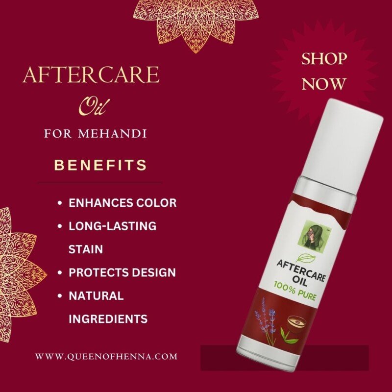 Aftercare Mehandi Oil img5- queenofhenna