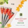 Buy Red Instant Cone img 1- queenofhenna.com