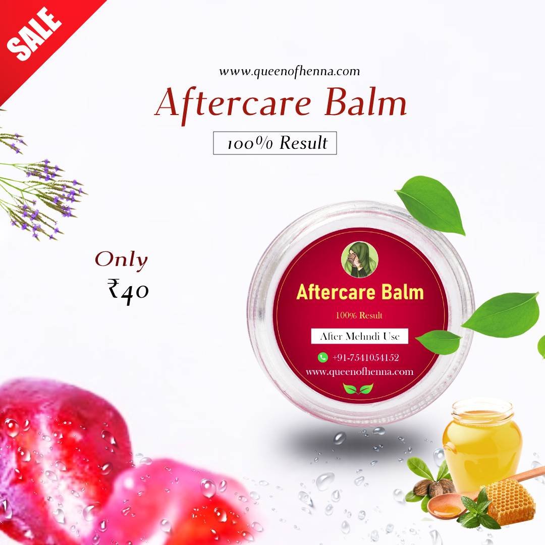 Henna Aftercare Balm | After Mehndi Use