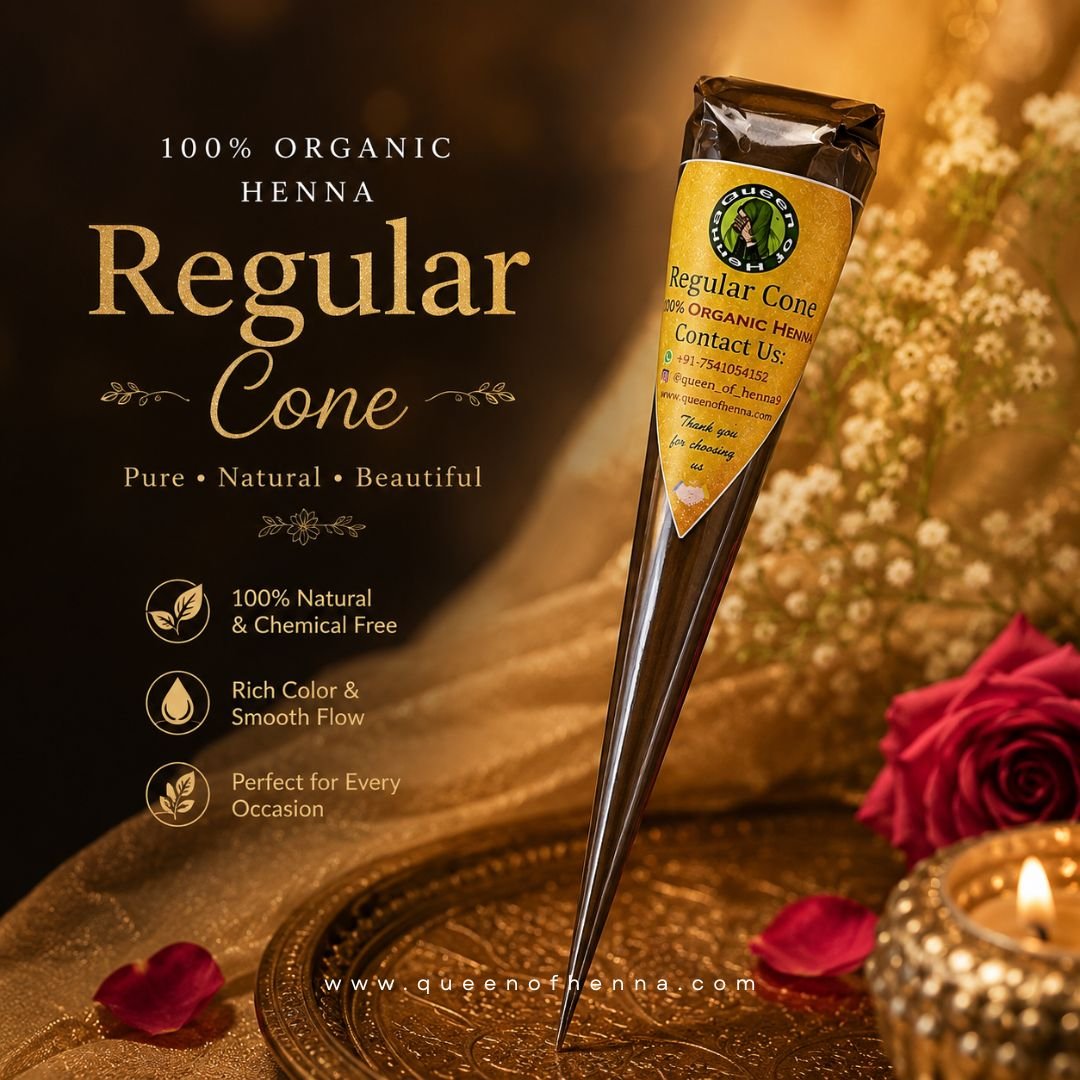 Regular Henna Cone img11- queenofhenna.com