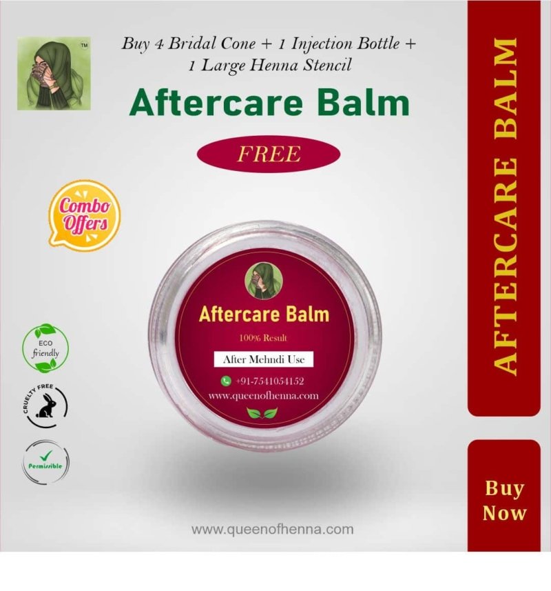 Aftercare Mehndi Balm (Combo Offer)- queenofhenna.com