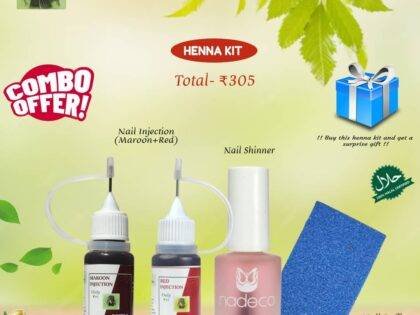 QUEENS HENNA 4パックセット NEWBROWN・RED クィーンズヘナ ニューブラウンとレッド4袋セット
