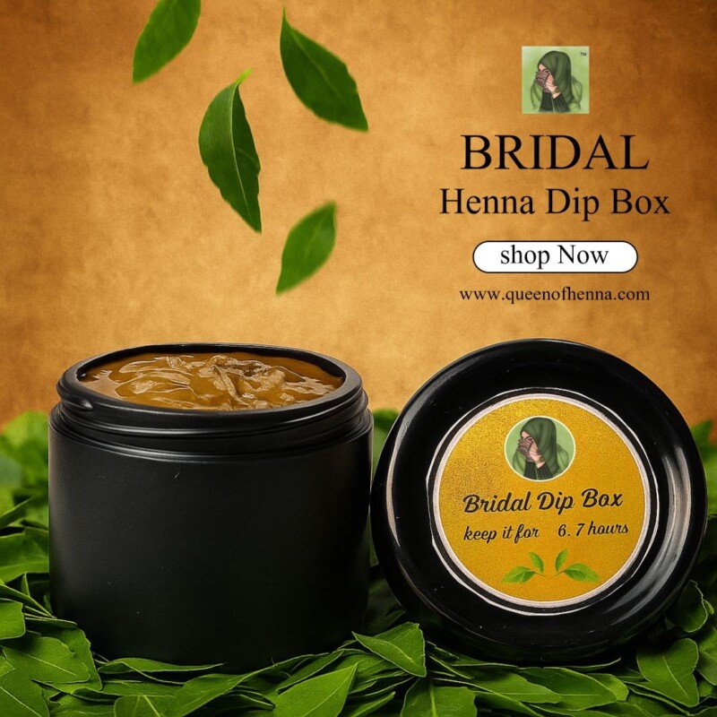 Bridal Henna Dip Box (100gm) img 12- queenofhenna