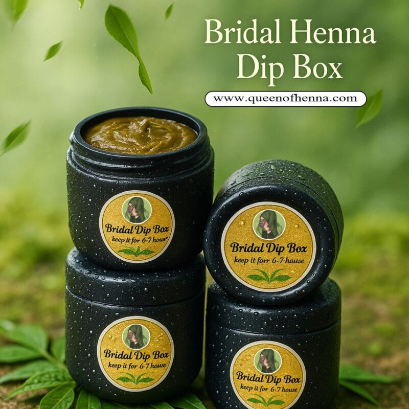 Bridal Henna Dip Box (100gm) img 13- queenofhenna