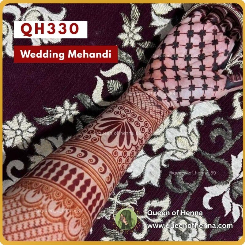 Wedding Mehandi (QH330) result- queenofhenna (1)
