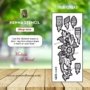 Reusable Medium Hand Henna Stencil (QH143) img1- queenofhenna