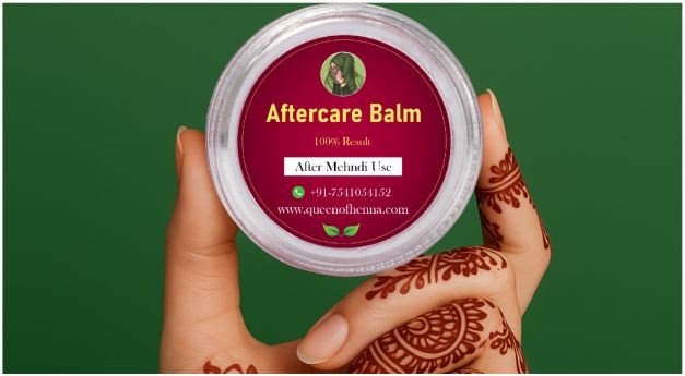 Aftercare Balm Banner 1- queen of henna