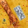 Medium Hand Mehndi Stencil (QH155) img 2- queenofhenna