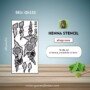Reusable Medium Hand Mehandi Sticker (QH152) img1- queenofhenna