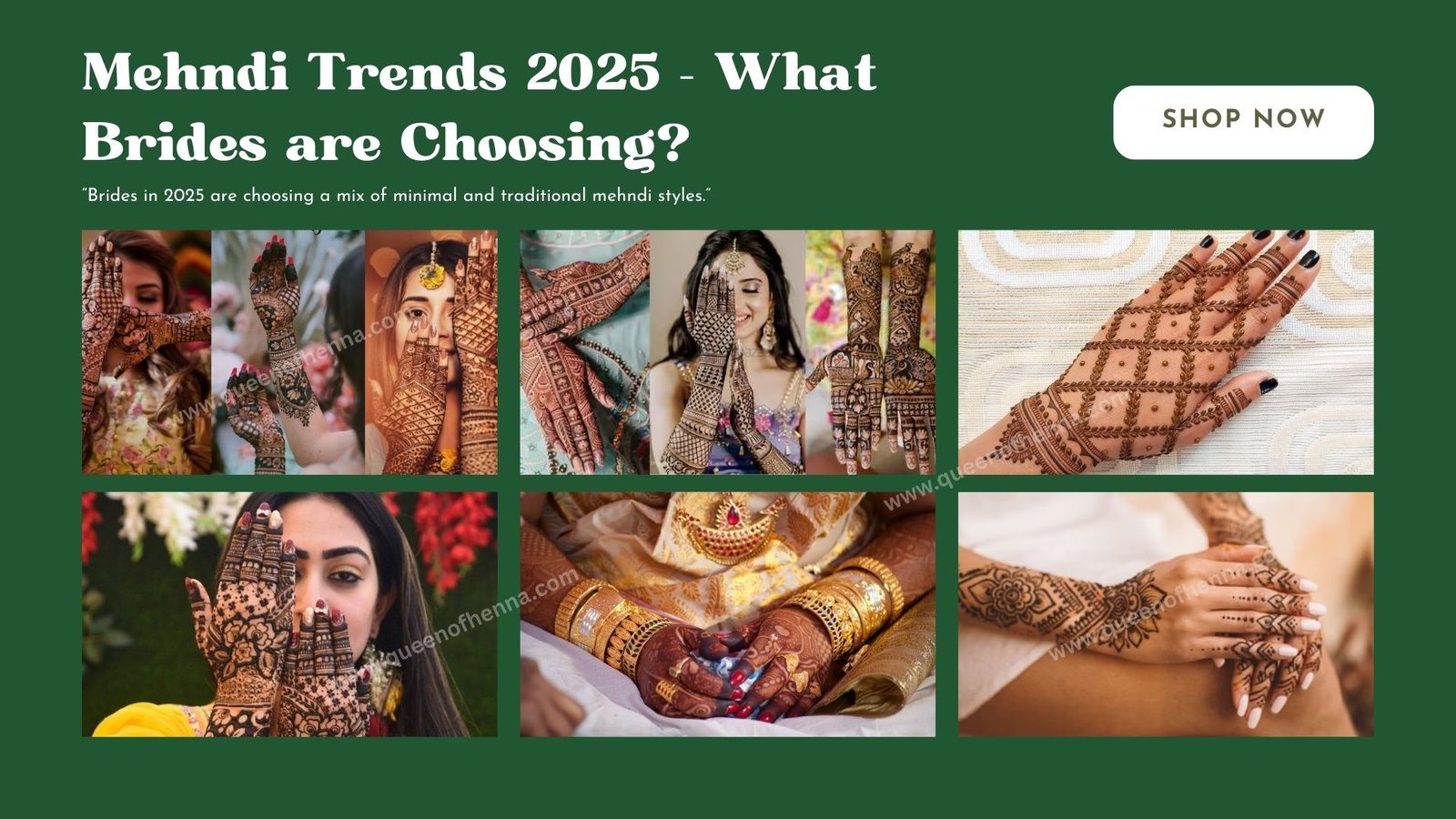 Mehndi Trends 2025 – What Brides are Choosing- queenofhenna