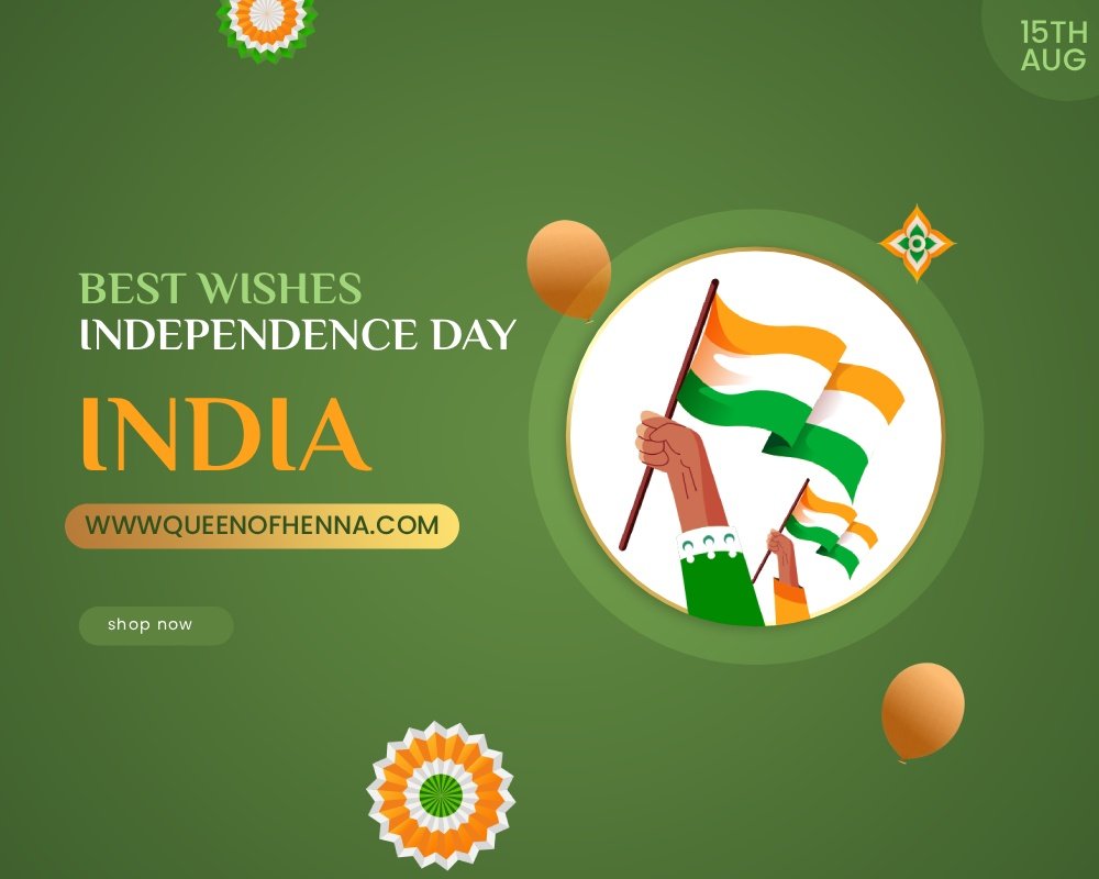 happy independence day- queenofhenna