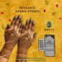 Large Hand Henna Stencil (QH475) img 1- queenofhenna (1)