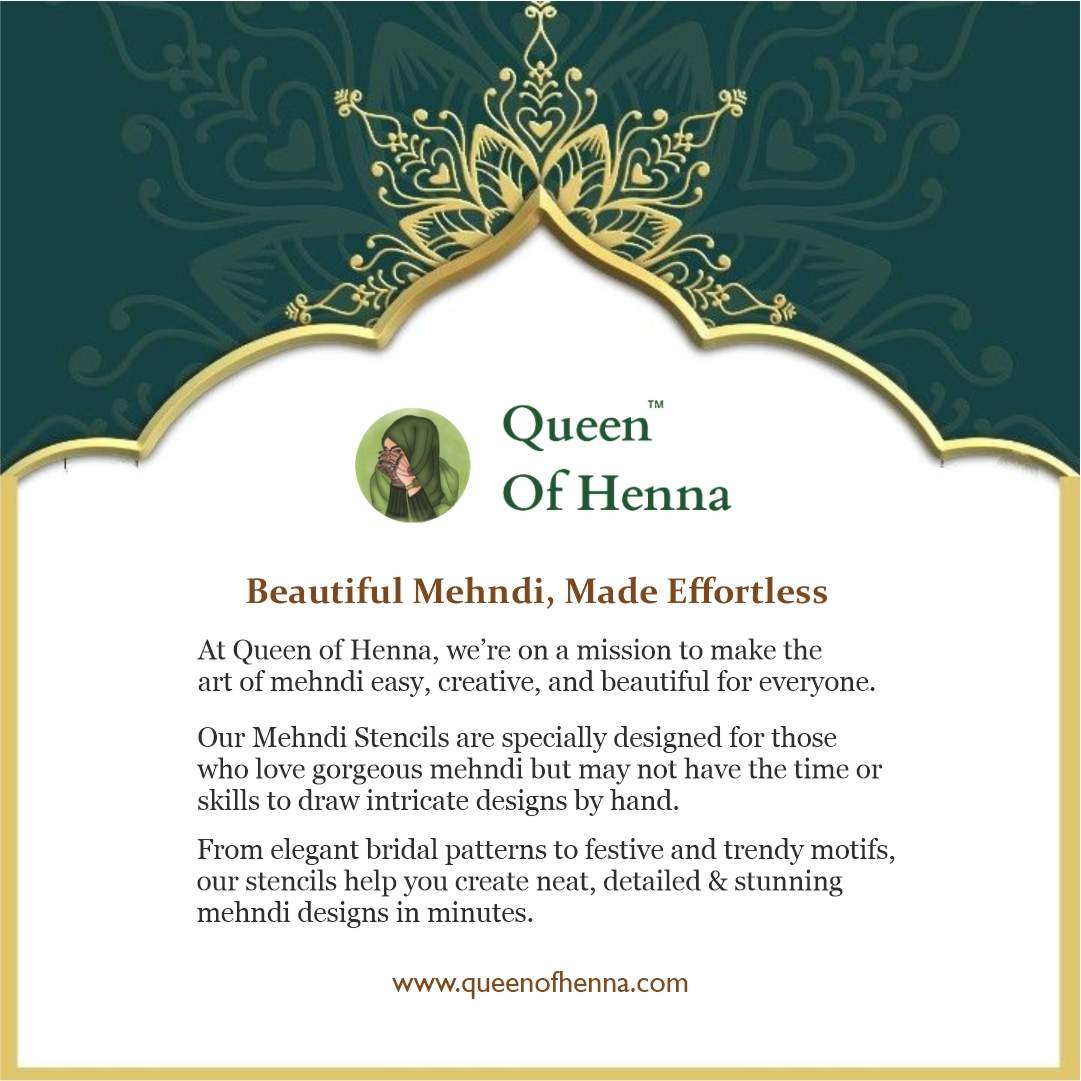 Raksha Bandhan Henna Stencils (QH-RB01) img brand story- queen of henna