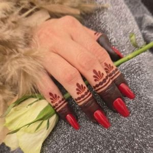 Small Finger Stencil