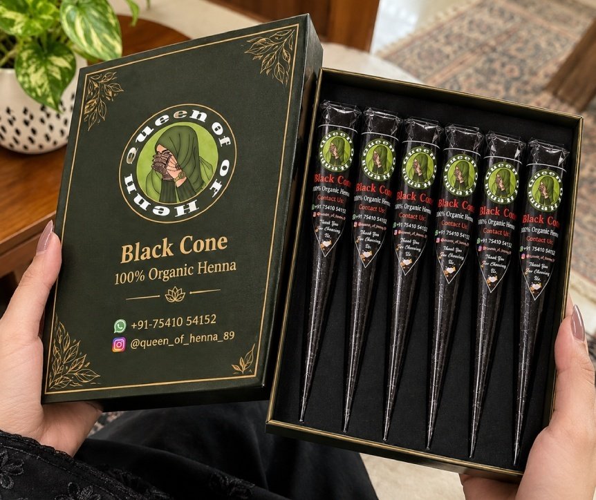 Queen Of Henna premium products